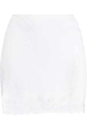 Alexander Wang Falda de cintura alta