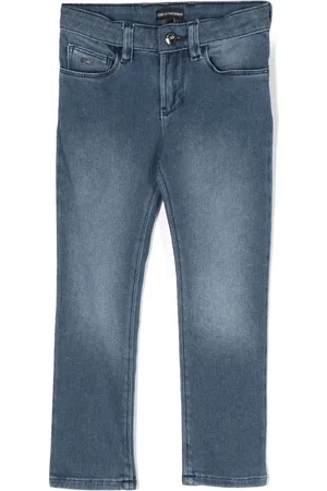 Emporio Armani Vaqueros con efecto envejecido