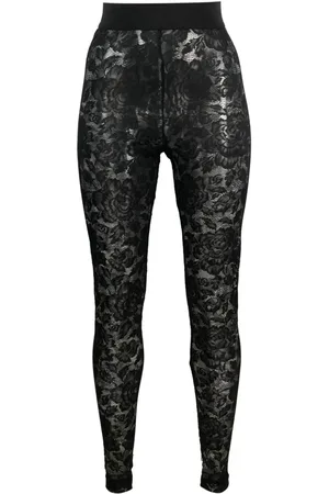 Dolce & Gabbana Leggins con logo en la cinturilla