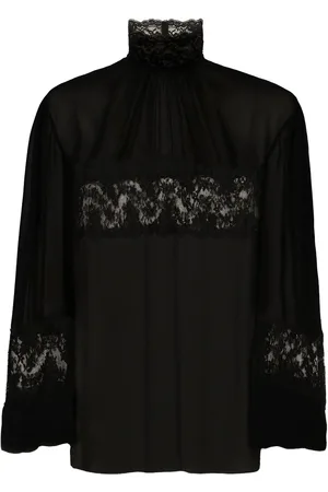 Dolce & Gabbana Blusa con detalles de encaje