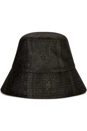 Etro Sombrero de pescador con estampado de cachemira
