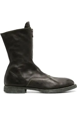 GUIDI Botas con cremallera