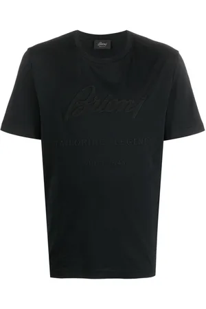 BRIONI Camiseta con aplique del logo