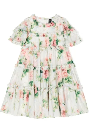 Needle & Thread Vestido acampanado con motivo floral