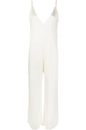 Jil Sander Mono ancho con borde festoneado