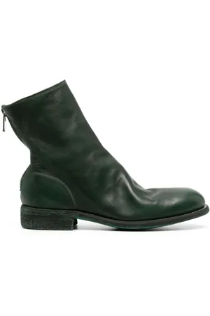 GUIDI Botines con cremallera