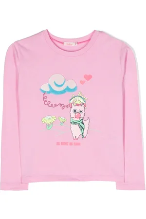 Billieblush Camiseta con detalle de lentejuelas