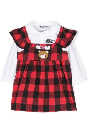 Moschino Vestido con motivo Teddy Bear