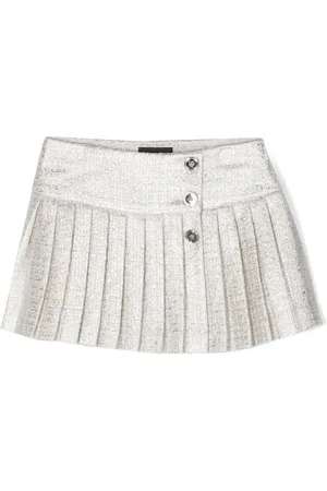 VERSACE Minifalda de tweed