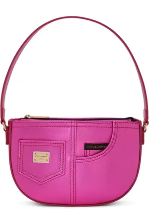 Dolce & Gabbana Bolso de hombro con placa del logo