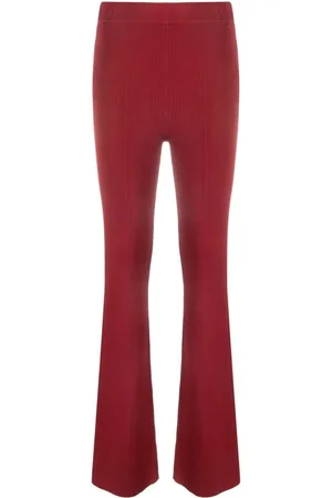 Patrizia Pepe Pantalones bootcut de canalé