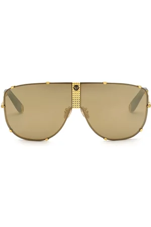 Philipp Plein Gafas de sol con montura oversize