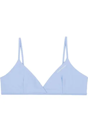 Sporty & Rich Top de bikini Brigitte con diseño triangular