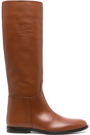 Etro Botas con logo en relieve