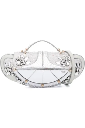 Fendi Bolso de mano pequeño con strass