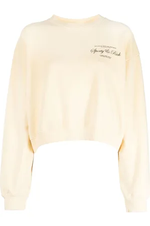 Sporty & Rich Sudadera con logo estampado