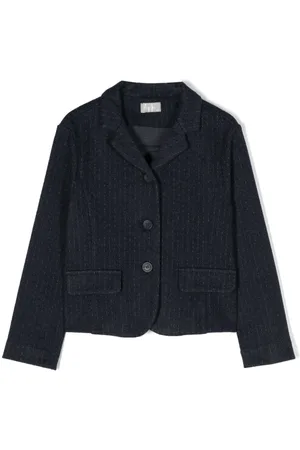 Il gufo Blazer a rayas con botones