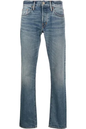 Tom Ford Vaqueros rectos con efecto lavado