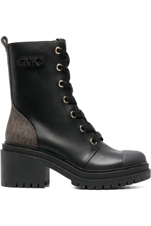 Michael Kors Botas militares Hanley con tacón de 75mm
