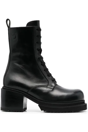Pinko Botas militares con tacón de 70mm