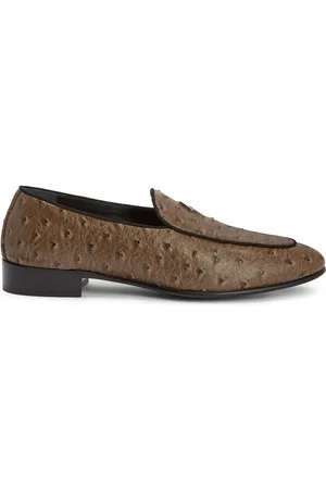 Giuseppe Zanotti Mocasines Rudolph con placa del logo