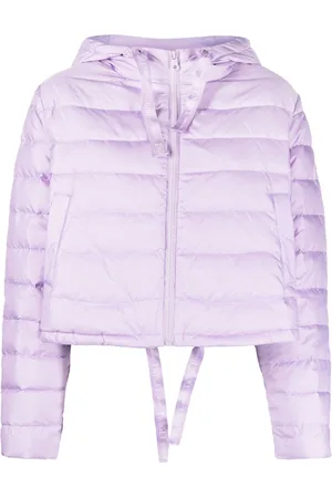 Twin-Set Chaqueta con capucha y parche del logo