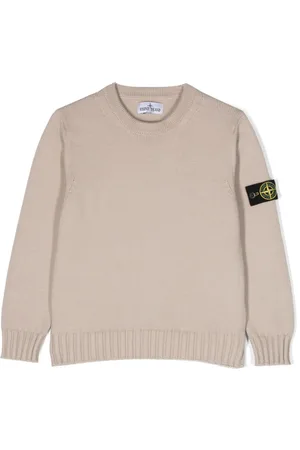 Stone Island Jersey con logo Compass