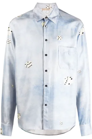 ROMEO HUNTE Camisa Bodega con estampado gráfico