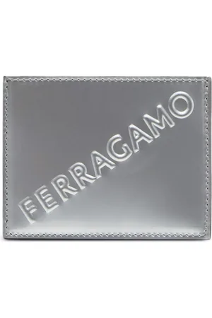 Salvatore Ferragamo Cartera con logo en relieve