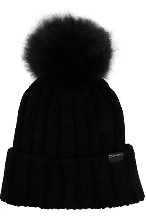 Woolrich Gorro con parche del logo