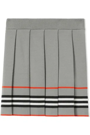 Burberry Minifalda de punto Icon Stripe