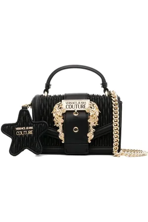 VERSACE Bolso de hombro con hebilla barroca