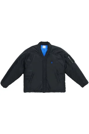 MARCELO BURLON Chaqueta bomber con logo bordado
