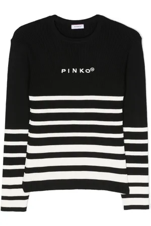 Pinko Top de canalé a rayas