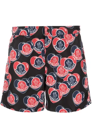 Moncler Bañador con logo estampado