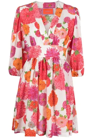 La DoubleJ Vestido con estampado floral