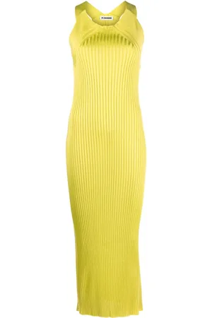 Jil Sander Vestido largo sin mangas