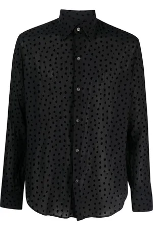 Fursac Camisa de crepé con lunares