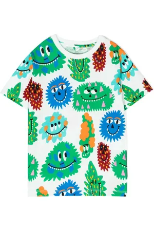 Stella McCartney Camiseta con estampado gráfico