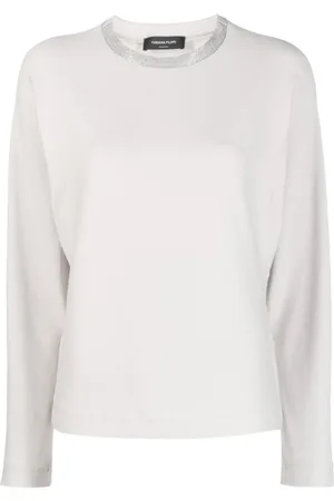 Fabiana Filippi Jersey con cuello redondo