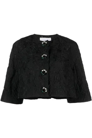 Erdem Chaqueta corta texturizada