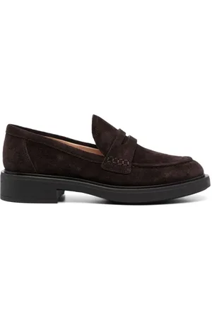 Gianvito Rossi Mocasines con puntera redonda