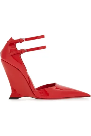 Salvatore Ferragamo Sandalias con cuña y puntera en punta
