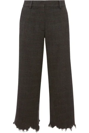 J.W.Anderson Pantalones rectos con efecto envejecido