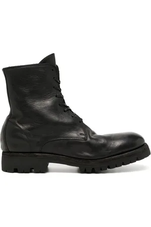 GUIDI Botas con cordones