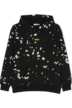 Msgm Sudadera con capucha y logo