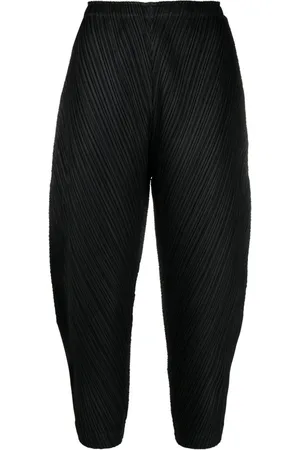 PLEATS PLEASE ISSEY MIYAKE Pantalones capri plisados