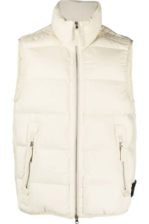 Stone Island Chaleco acolchado con cremallera