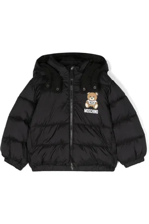 Moschino Plumífero Teddy Bear con capucha