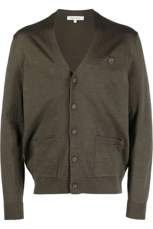 Maison Kitsuné Cárdigan con motivo Fox Head
